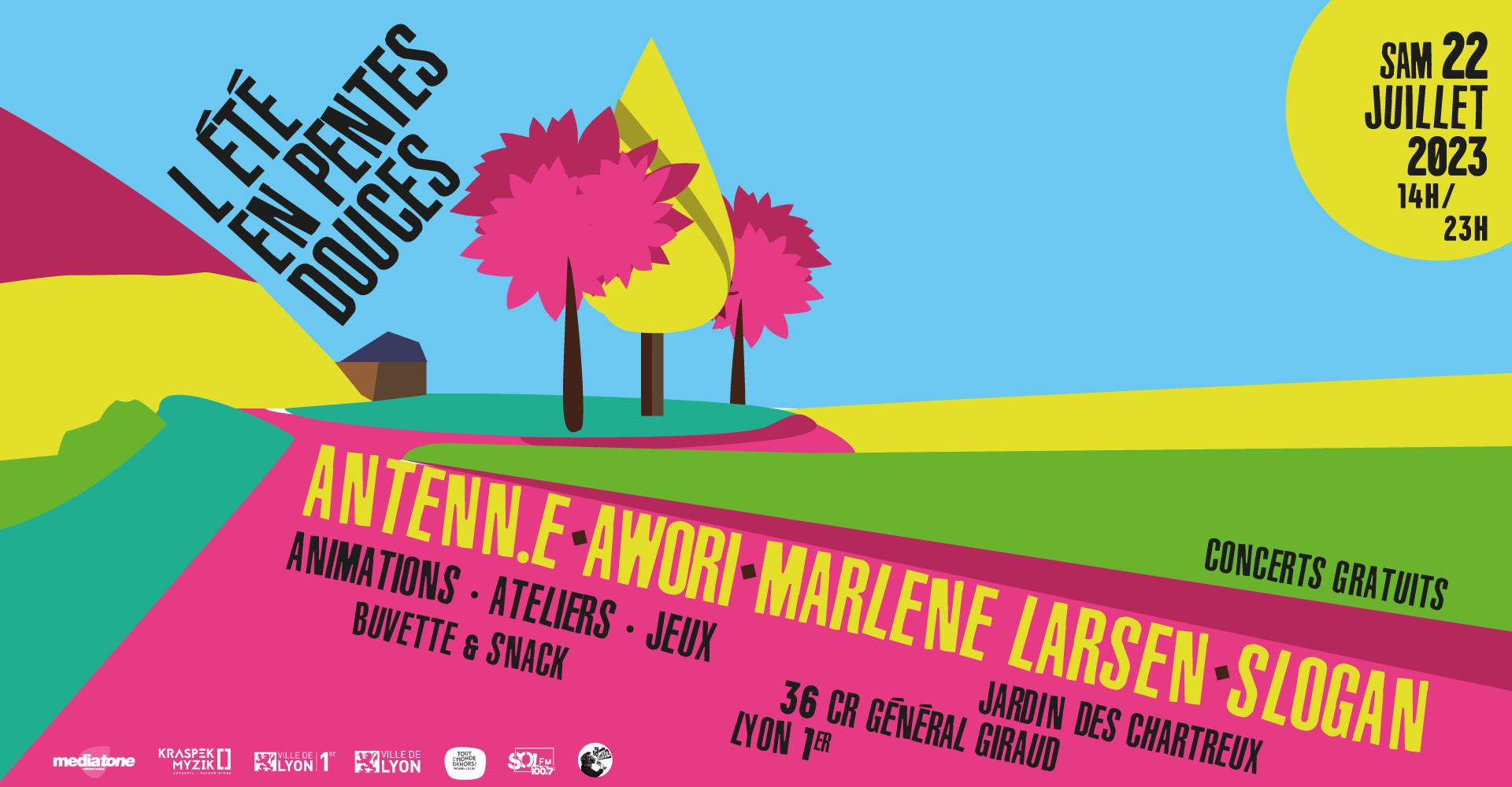 Le jardin des Chartreux célèbre l'Été en Pentes Douces le 22 juillet
