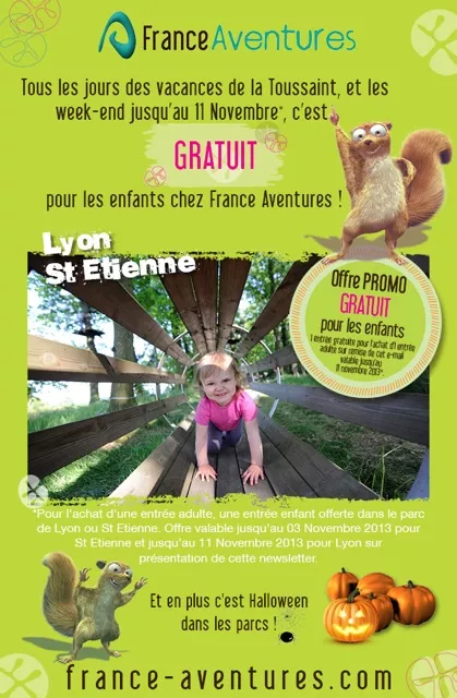 SPÉCIAL ENFANT : FRANCE AVENTURES