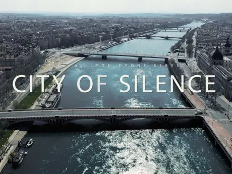 Découvrez Lyon filmée par drone en plein confinement