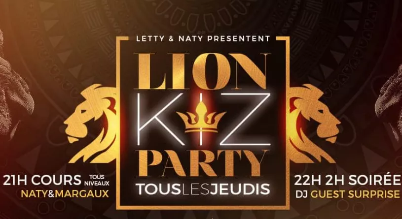 Lion Kiz Party au Double Mixte pour les amoureux de Kizomba