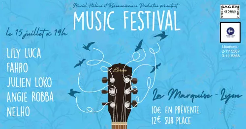 LUNDI : Music festival à La Marquise