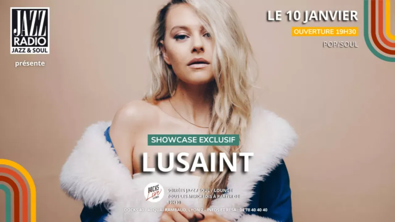 Lusaint en showcase cette semaine à Lyon