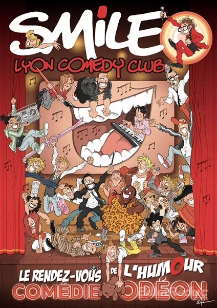 SPECTACLE : Le smile lyon comédie club (Saison 2)