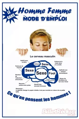 SPECTACLE : Homme femme mode d'emploi : Le Gars