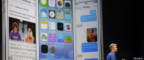 Apple iOS 7 : vous n'allez pas reconnaître votre iPhone