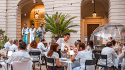 Un dîner jazz & soirée blanche en plein air au Grand Hôtel -Dieu