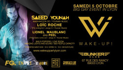 Soirée La Garçonnière : Wake - Up ! Big Gay Event in Lyon