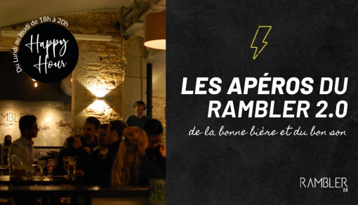 Afterwork DJ - HAPPY HOUR au Rambler 2.0