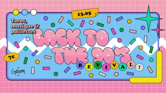 Une grande soirée années 90 avec blind-test, maquillage, relooking débarque au Groom dans le premier arrondissement !