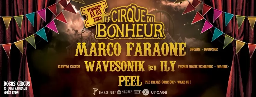 Le cirque du bonheur présente : Marco Faraone au DOCKS CIRCUS