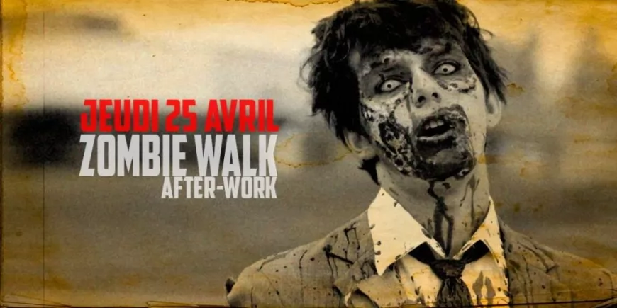 Zombie Walk : After Work, une marche de morts-vivants dans le 1e arrondissement de Lyon !