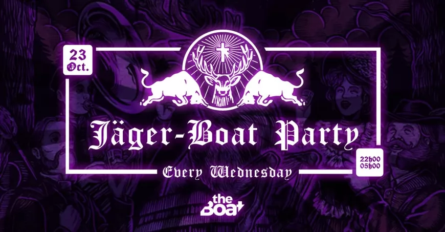 Jäger Boat Party - Free Entrance
