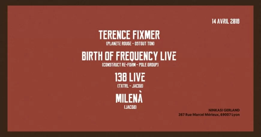 Jacob: Terence Fixmer / Birth of Frequency Live / 138 / Milenà