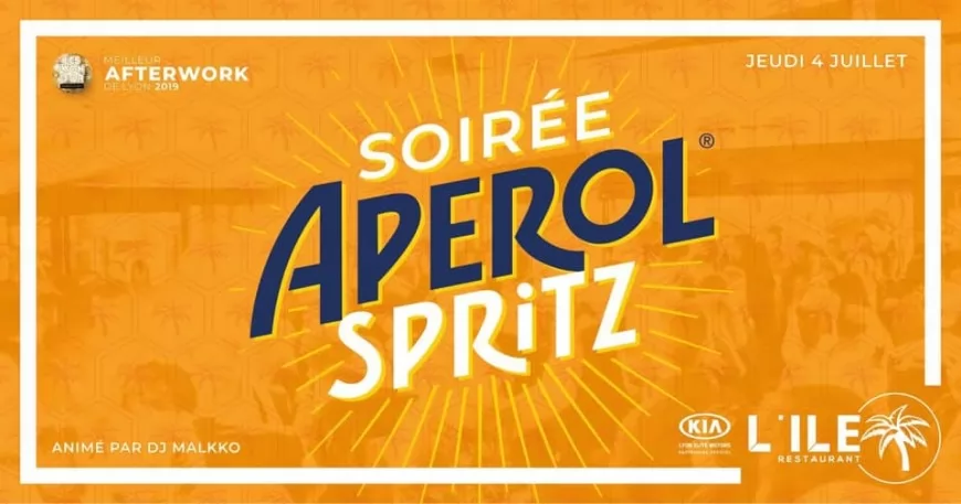JEUDI : Afterwork Aperol Spritz a L'Ile