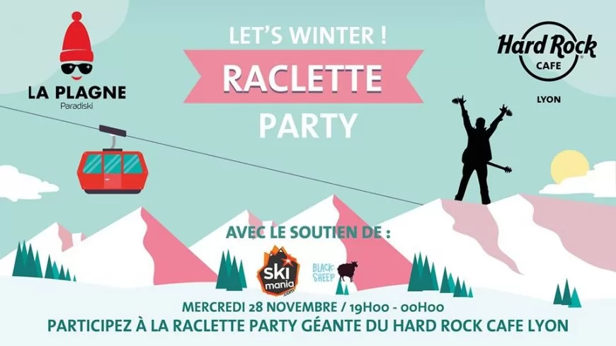 Raclette Party au Hard Rock Café mercredi !