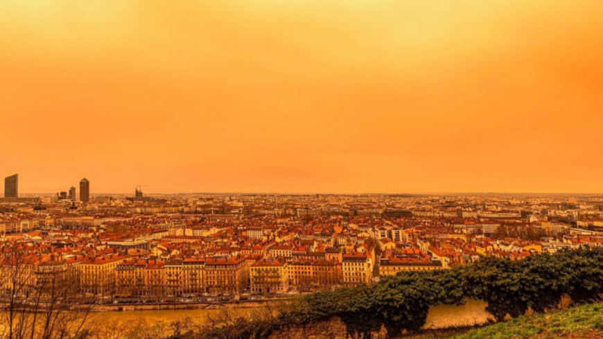 Ce week-end, le ciel jaune sera de retour à Lyon Ce week-end, le ciel jaune sera de retour à Lyon