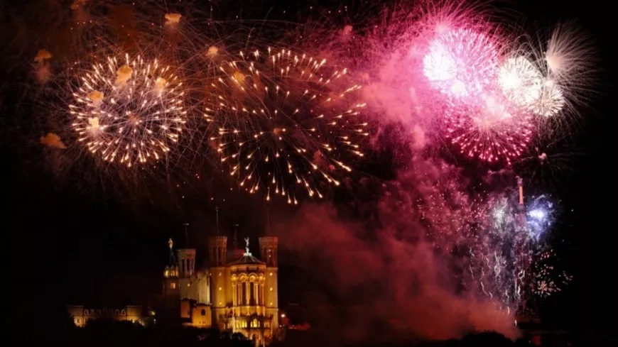 Le feu d'artifice traditionnel du 14 juillet à Lyon aura bien lieu !