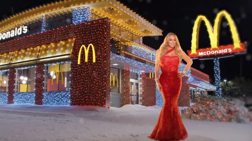 Un menu de Noël au nom de Mariah Carey débarque chez McDonald's pour les fêtes !