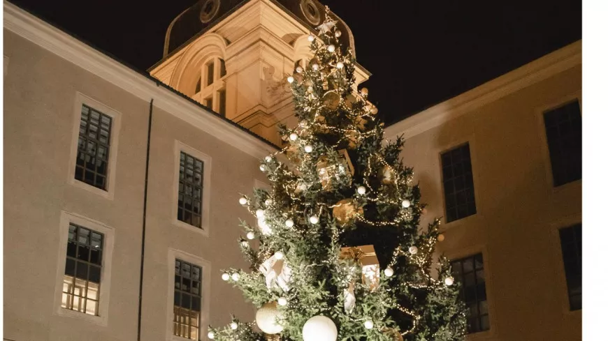 Le Grand Hôtel-Dieu installe son village de Noël !