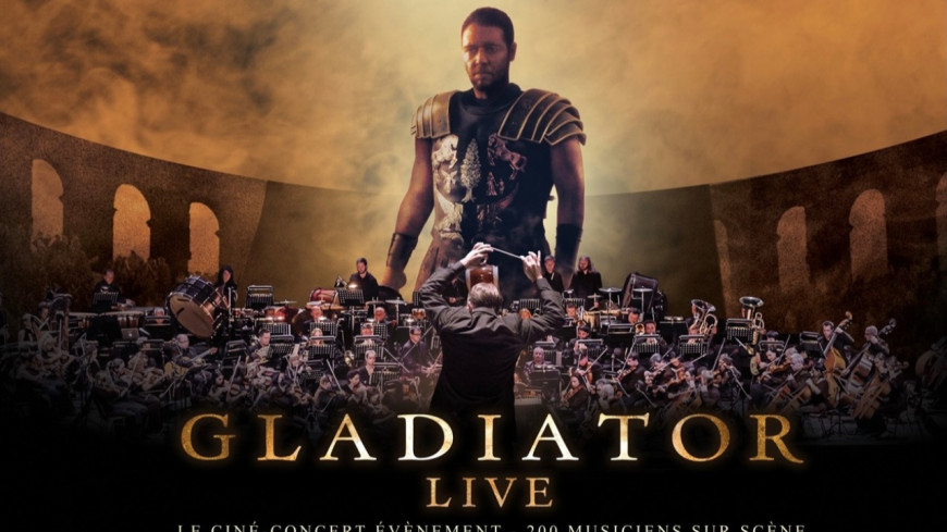 Un cin&eacute;-concert sur le film &quot;Gladiator&quot; d&eacute;barque &agrave; Lyon !