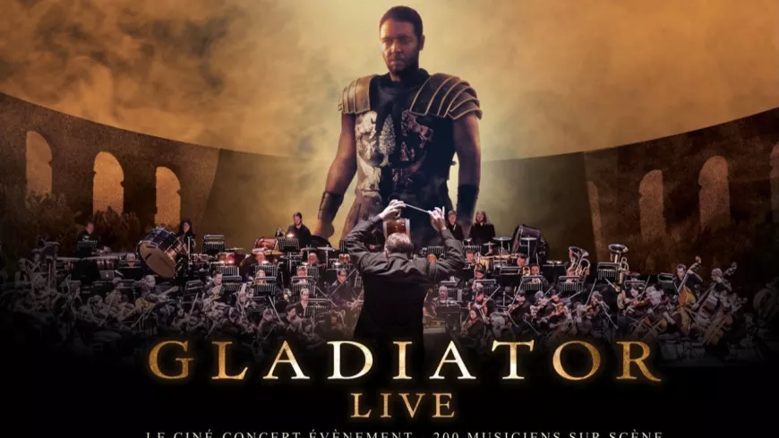 Un ciné-concert sur le film "Gladiator" débarque à Lyon !