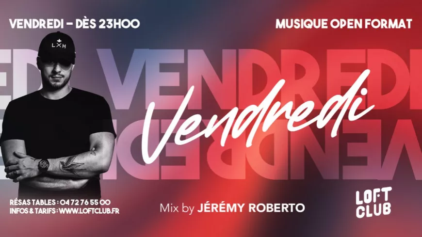 Jérémy Roberto aux platines du Loft Club ce vendredi