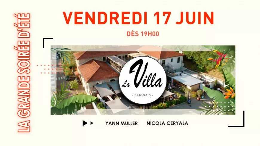 La Villa- 1838 à Brignais organise sa grande soirée d'été