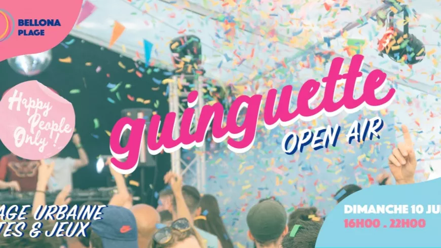 La Guinguette open-air et plage urbaine font leur retour au Bellona Plage