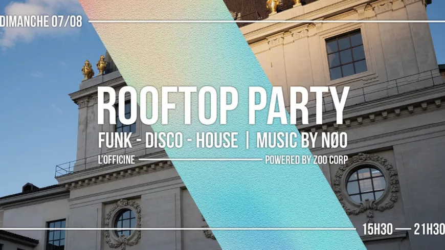 L'Officine organise une rooftop party