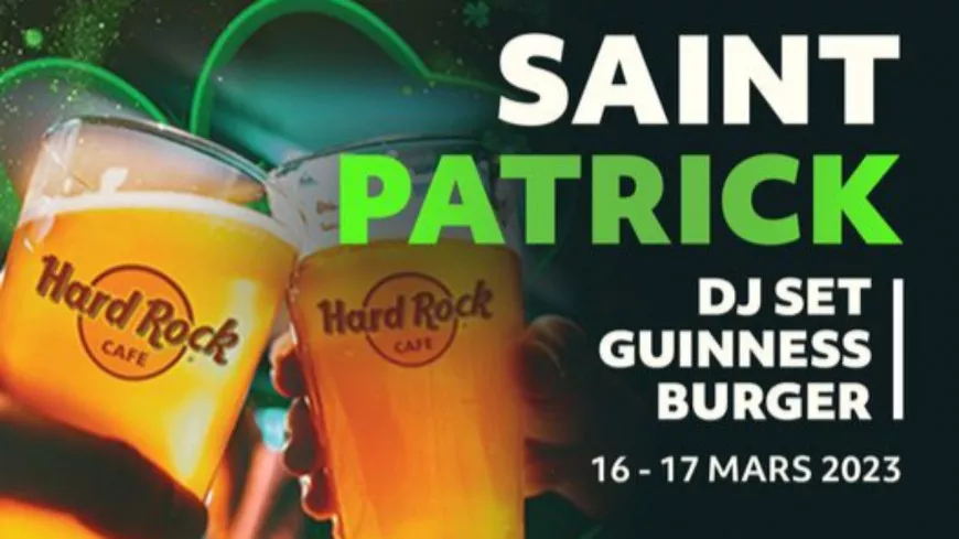 Le Hard Rock Café se couvre de vert pour la Saint-Patrick