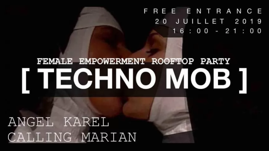 SAMEDI : Rooftop Party Techno Mob au Mob Hotel