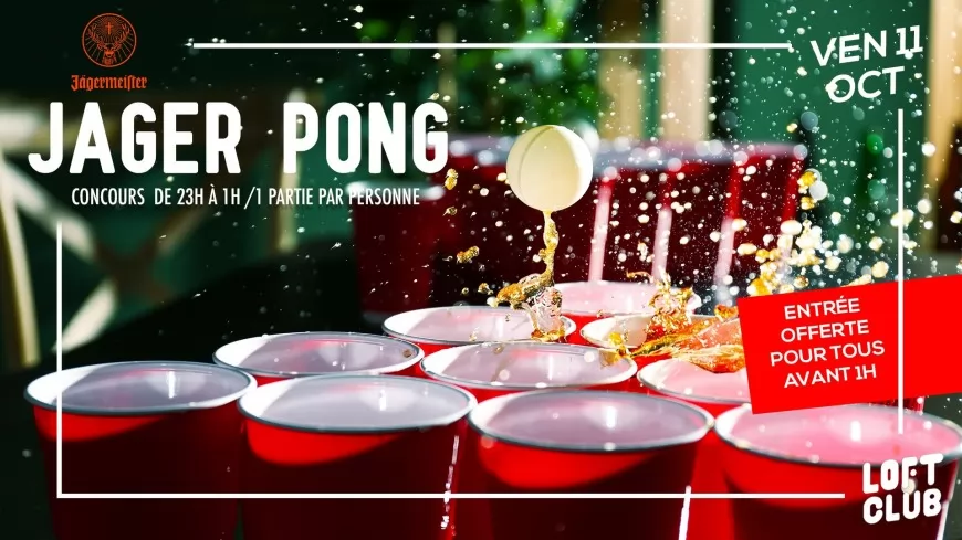 Jager Pong au Loft Club