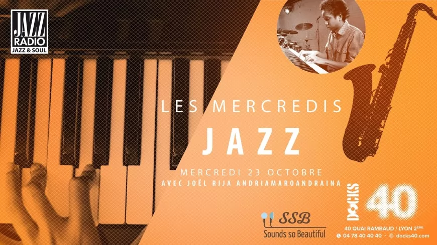 Les mercredis Jazz au Docks 40 - Joël Rija Andriamaroandraina