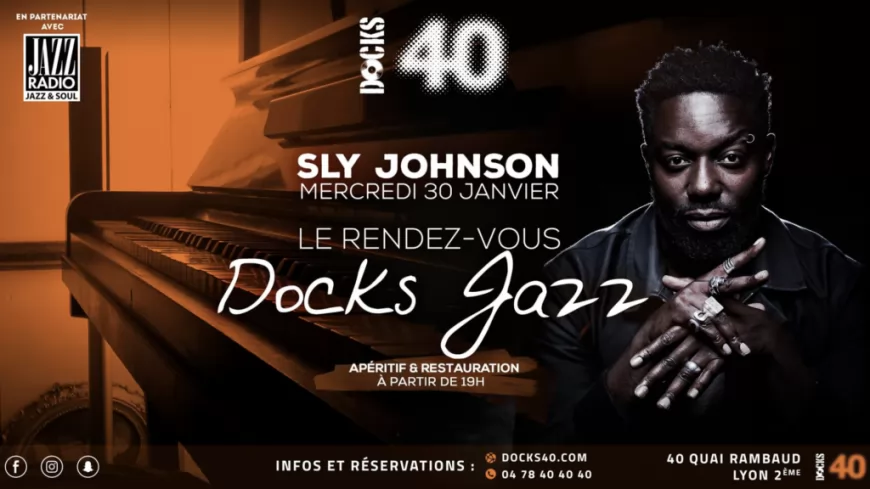 Sly Jonhson en live au DOCKS 40