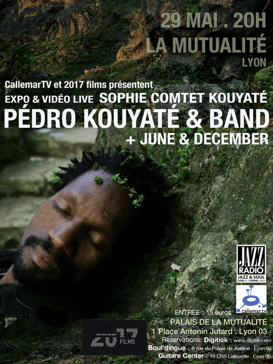 SPECTACLE : Expo & Vidéo Live Sophie Comtet Kouyaté, Pédro Kouyaté & Band + June