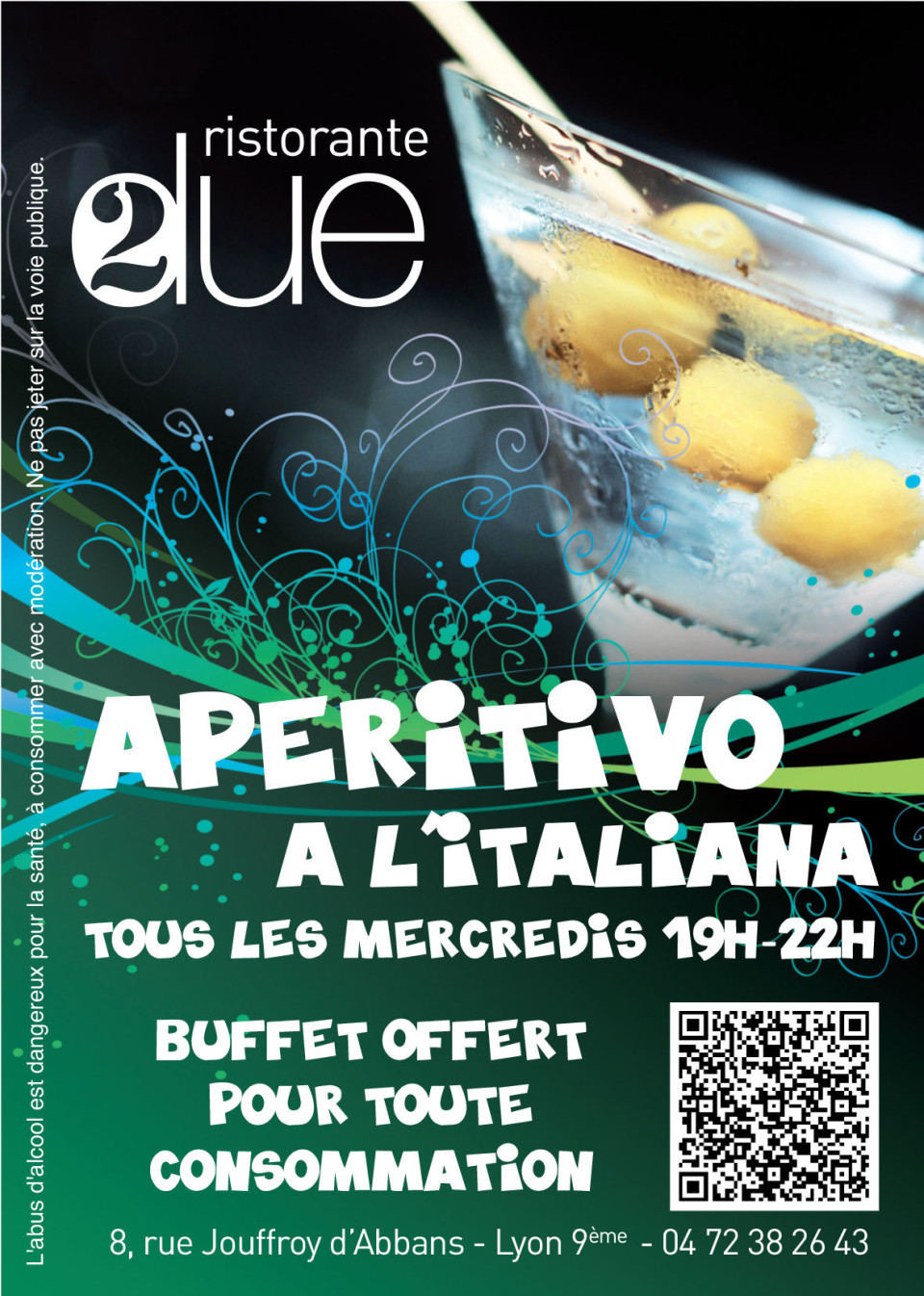 Aperitivo a l'italiana au Due