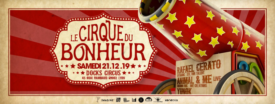 Le Cirque du Bonheur : Rafael Cerato / Animal & Me / Yunok au DOCKS CIRCUS
