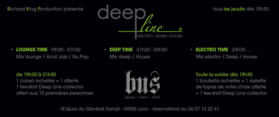 DEEP LINE #1 - Bus Café - Jeudi 24 Octobre