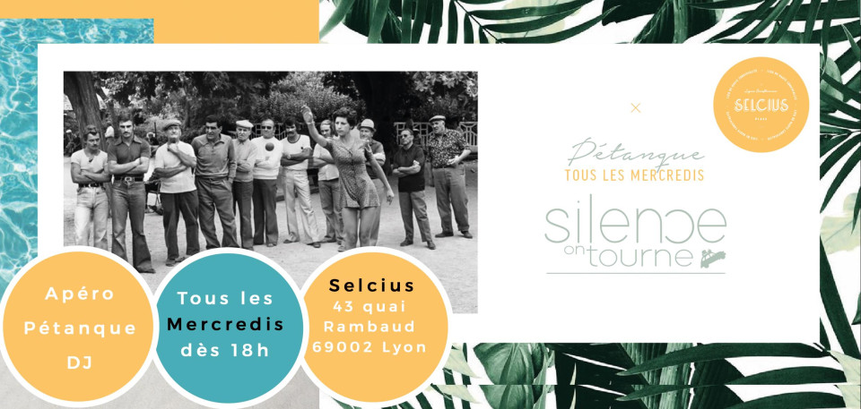 MERCREDI : Apéro pétanque du mercredi au Selcius