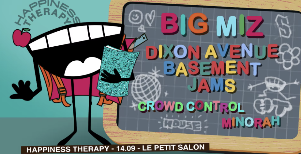 Happiness Therapy : Big Miz + Dixon Avenue Basement Jams au Petit Salon
