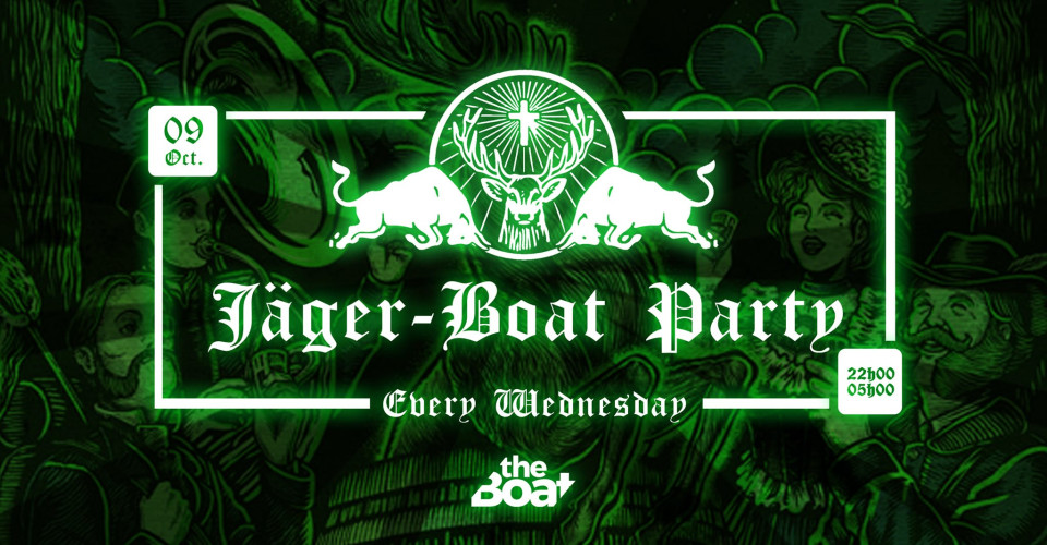 Jäger Boat Party - Free Entrance