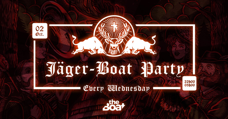 Jäger Boat Party - Free Entrance