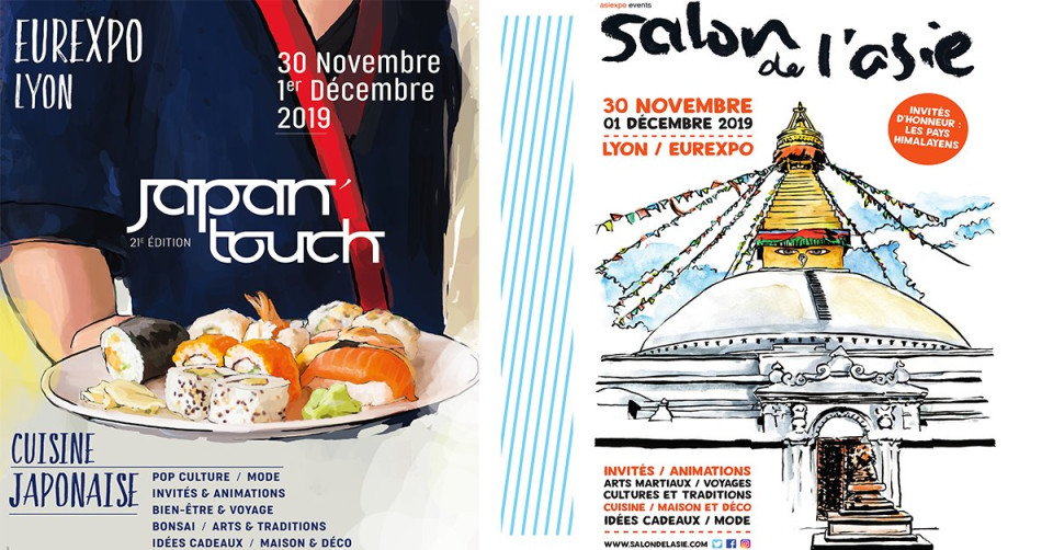 Japan Touch & Salon de l'Asie 2019