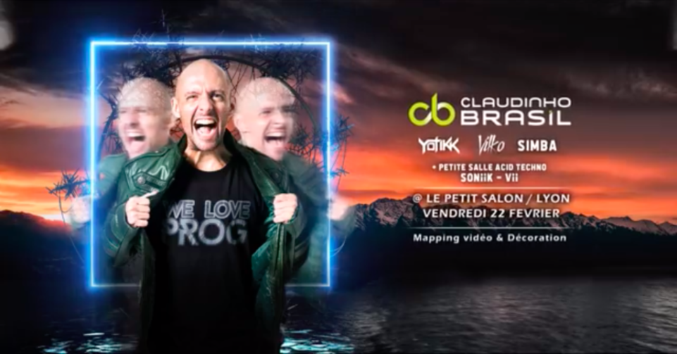 Claudinho Brasil arrive pour la première fois en France au Petit Salon !