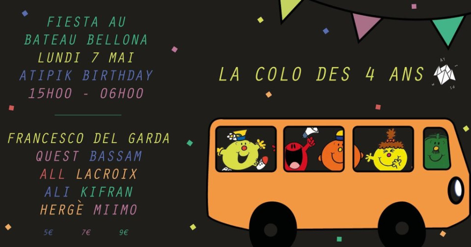 Francesco Del Garda, Quest, Bassam @ Bellona Club