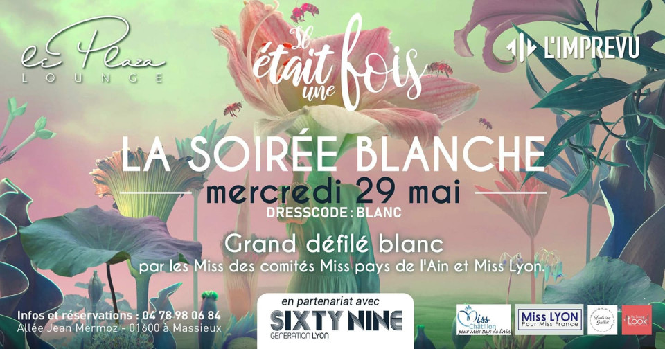 Soirée blanche au Plaza Lounge