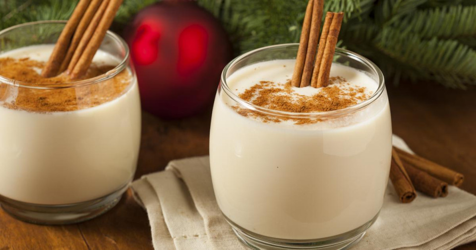 La recette du lait de poule au rhum et à la vanille