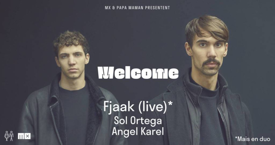 6e édition de Welcome au Petit Salon avec Fjaak (live), Sol Ortega & Angel Karel !