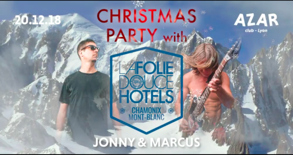 Folie Douce Christmas Party au AZAR Club !