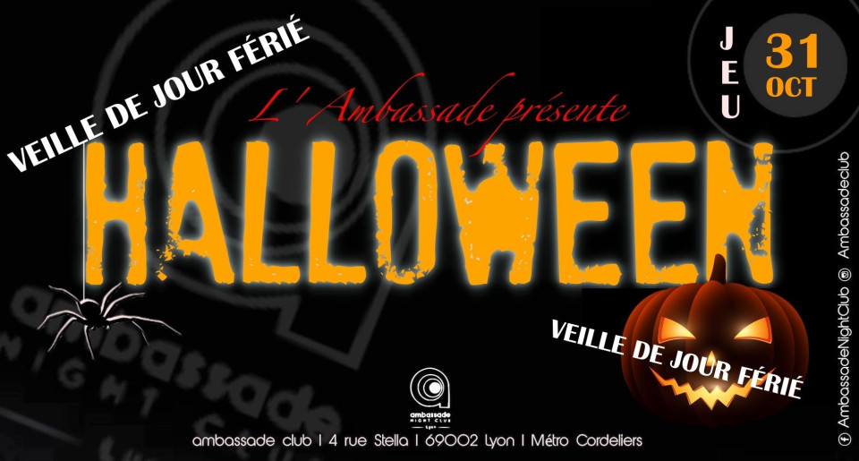 Veille de fête / Halloween à l'Ambassade